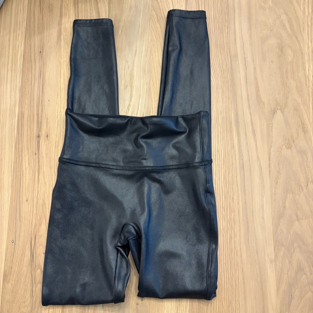 Spanx faux leather leggings